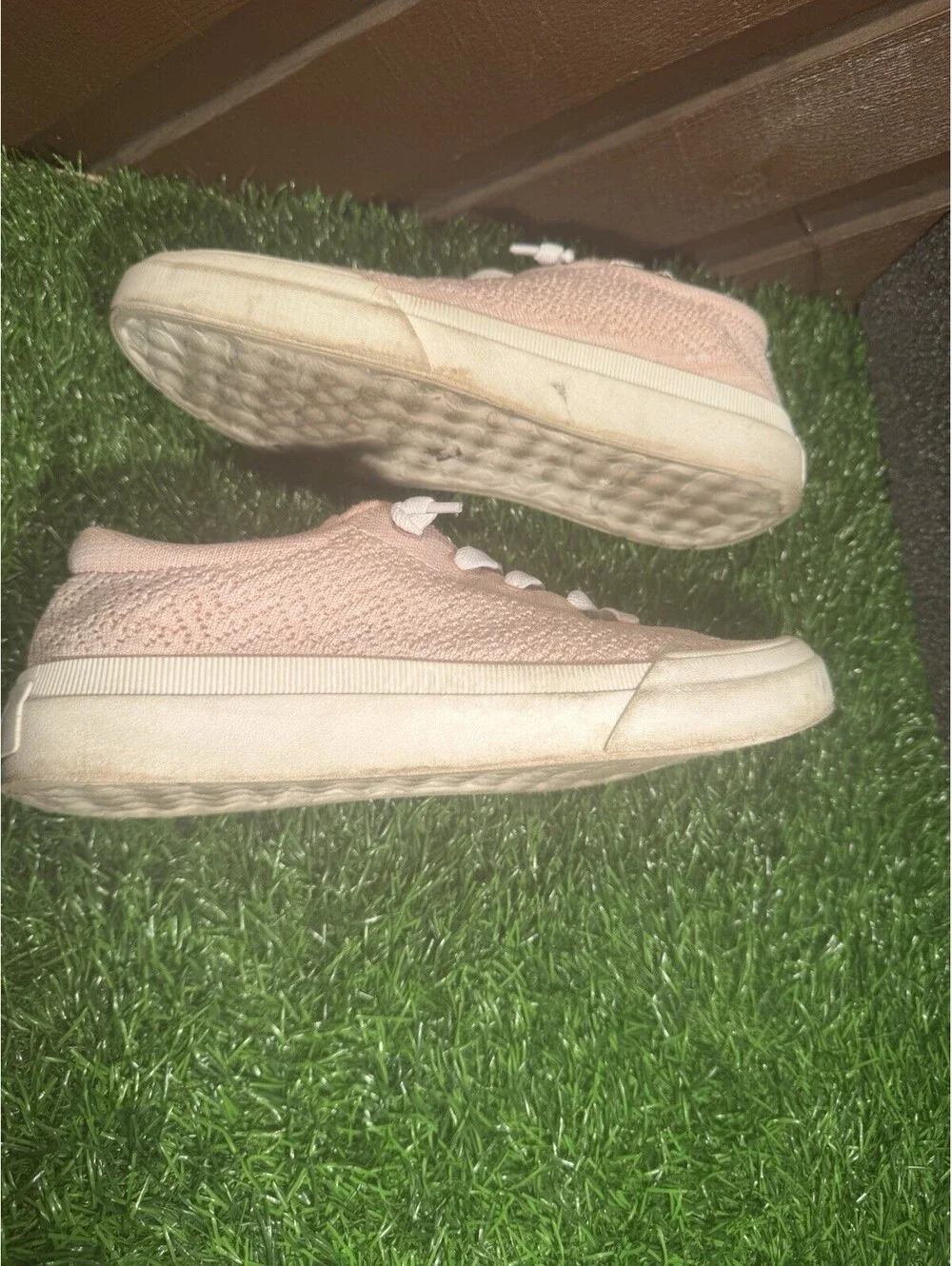 Roxy Women’s Summer Sky Knit Pink Sneakers Size 9